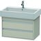 Duravit Waschtischunterbau KETHO 440x750x410mm taupe