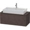 Duravit Konsolenunterschrank L-CUBE 400x1020x477mm stone blue hochglanz