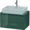 Duravit Konsolenunterschrank L-CUBE 400x720x477mm dolomiti grey hochglanz