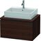 Duravit Konsolenunterschrank L-CUBE 400x720x547mm nussbaum gebürstet