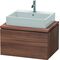 Duravit Konsolenunterschrank L-CUBE 400x720x547mm nussbaum natur