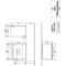 V&B Waschtischunterschrank AVENTO 530x514x352mm Ans li Crystal Grey
