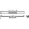 HG Duschrinne RainDrain Flex kürzbar, Wandmontage 700mm chrom