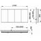 Keuco Spiegelschrank ROYAL MODULAR 2.0 Breite 2100mm Höhe 900mm Tiefe 120mm