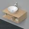 Duravit Waschtischunterbau D-NEO 1 Fach rechts 260x800x550mm eiche natur