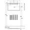 V&B Spiegel MORE TO SEE ONE 1300x600x30mm, 12 W