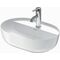 Duravit Aufsatzbecken LUV o ÜL m HLB 500x350mm 1 HL gr sdm WG