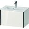 Duravit Waschtischunterbau Compact XVIU 400x610x390mm Prof. sw ma weiß hochglanz