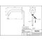 TOTO Automatikarmaturenauslauf UP rund, 2 l/min, Ausladung 175mm chrom
