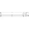Handtuchhalter AXOR UNIVERSAL 800mm brushed nickel