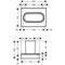 Zahnputzbecher AXOR UNIVERSAL Wandmontage brushed nickel