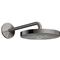 Kopfbrause 280 1jet AXOR ONE mit Brausearm polished black chrome