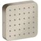 Brausemodul AXOR CITTERIO E DN 15, Unterputz 12x12 brushed nickel
