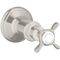 Abstellventil AXOR MONTREUX DN 15/DN 20 UP stainless steel optic