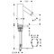 Elektronik-Waschtischmischer AXOR STARCK DN 15 Batt-Betr 6 V m Temp.voreinst. po