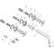 3-Loch Waschtischarmatur AXOR CITTERIO E DN 15 UP m Ros. f Wd-mon pol. bl chrome