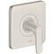 Abstellventil AXOR CITTERIO M DN 15/DN 20 UP m HGri Stain steel optic