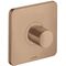 Thermostat AXOR CITTERIO M UP 59 l/min Highflow brushed red gold