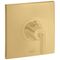 Thermostat HIGHFLOW AXOR CITTERIO 59 l/m UP m HGri brushed gold optic