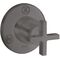 Ab-/Umstellventil AXOR CITTERIO T/Q UP m Kreuzgriff brushed black chrome