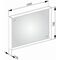 Keuco Kristallspiegel X-LINE 1000x700x105mm vulkanit