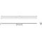 HG Fertigset AXOR Drain Duschrinne 1200mm polished black chrome