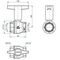OV Knebelgriff-Kugelhahn Optibal PN 16, Messing DN 40, 1 1/2Zoll IG - VPE: 6