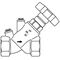 OV KFR-Ventil Aquastrom IG/IG PN 16 o Entleerung DN 20 Rp 3/4ZollxRp 3/4Zoll