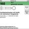 Sechskantschraube DIN 960 Schaft M14x1,5x 70 10.9 galv.verz. 50St. - VPE: 50