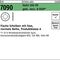 Unterlegscheibe ISO 7090 Fase 10 Stahl 200 HV galv.verz. 8 DiSP 500St. - VPE: 500