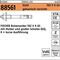 Ankerbolzen R 88561 FAZ II 10/10K GS Stahl galv.verz. 50 Stück FISCHER - VPE: 50