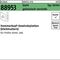 Hammerkopfgewindeplatte R 88953 Typ 50/40 M16 Stahl galv.verz. 100St. - VPE: 100