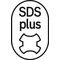 Flügelmeißel SDS-plus L.250mm Schneiden-B.22mm gebogene Form