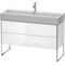 Duravit Waschtischunterbau XSQUARE 1184x731x460mm 2 Au we hgl ES Ah mitte
