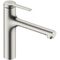 HG Einhebel-Spültischmischer Zesis M33 160 Ausziehbrause 2 jet Edelstahl-Optik