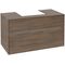 V&B Waschtischunterschrank COLLARO 100x54,8x50cm WT mttg m LED-B. Ar Oak