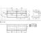 V&B Waschtischunterschrank COLLARO 160x54,8x50cm m LED-B. Soft Grey