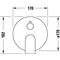 Duravit Fertigmontageset Tulum by Starck Einhebel-Wannenm. UP m Umstellven sw ma