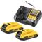 Akku-Starter-Set DCB 1104 D2 18 V 2 Ah DEWALT