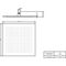 V&B Regenbrause UNIVERSAL SHOWERS 350x350x56mm Deckenm eckig brushed gold