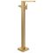 V&B Einhand-Wannenbatterie METTLACH Standmontage, 158x838x280mm brushed gold