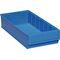 Regalkasten L400xB183xH81mm blau PP PROMAT