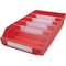 Regalkasten L400xB240xH95mm rot PP
