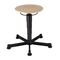 Drehhocker Bodengleiter Buche natur Sitz-H.460-630mm BIMOS