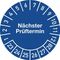 Mehrjahresprüfplakette D.20mm Nächster Prüftermin 2023-2028 Folie