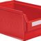 Sichtlagerkasten L350xB200xH200mm PE rot KAPPES