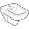 Geberit Wandbidet RENOVA PLAN mit Überlauf weiß KT