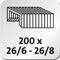 NOVUS Heftzange B38 021-0014 40Blatt Metall chrom