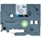 P-touch Schriftbandkassette TZEMQE31 12mmx4m sw auf rs pastell