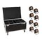 EUROLITE Set 8x LED IP PAR 12x9W SCL Spot + Case mit Rollen